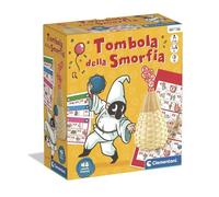 Clementoni - Tombola della Smorfia con Panariello, Gioco da Tavolo Natalizio con Cartelle Illustrate e Numeri in Legno, Tutta la Famiglia, 2-10 Giocatori, Made in Italy, Lingua Italiana, 81643