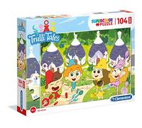 Clementoni Puzzle Supercolor Trulli Tales – 104 pezzi Multicolore Maxi – 23731