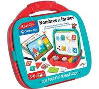 Clementoni Valigia di Apprendimento Magnetica Numbri e Forme