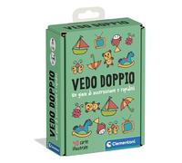 Clementoni - Vedo Doppio, Trova le Illustrazioni in Comune, Mazzo di 40 Carte, Gioco da Tavolo Divertente per Bambini 5+ Anni, 2-6 Giocatori, Idea Regalo, Made in Italy, Lingua Italiana, 16172