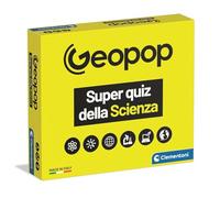 Clementoni Geopop - Il Super Quiz della Scienza, Gioco Scientifico per Bambini 10+ Anni, Gioco di Società a Tema Scientifico, 2-6 Giocatori, Made in Italy, Lingua Italiana, 19431