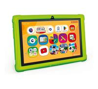 Clempad 10" 3-6 Anni Bumper Verde, Un Vero Tablet per Bimbi