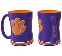 Clemson Tigers Tazza da Caffè Sollievo Scolpito Team Colore Logo - 414ml NCAA