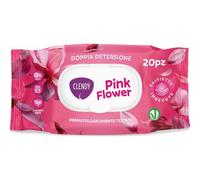 CLENDY 24x SALVIETTE PINK FLOWE POP-UP pz.20 8052219623237
