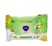 Clendy Salviette Baby Imbevute 20 Pz Miele - Salviette Umidificate