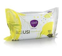 Clendy - Salviette Mille Usi, 15 Pz, Limone - 24 confezioni da 15 Pz