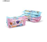 Clendy salviettine imbevute baby cuddles pocket delicate igiene bambini pz 1080