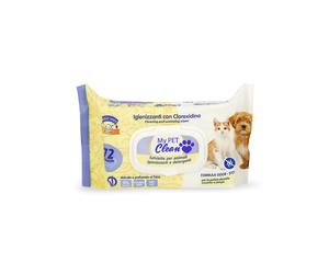 CLENDY SpA MY PET CLEAN SALVIETTE IGIENIZZANTI CON CLOREXIDINA 72 PEZZI