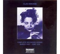 Cleo Brown Complete Recorded Works: March 1935 - June 1935 (CD) Album