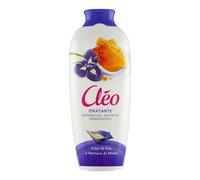 Cléo- Bagnoschiuma Idratante Fiori di Iris e Nettare di Miele, Bagno Schiuma Profumato Elasticizzante Riequilibrante Detergente Delicato per Pelle Morbida, Bagnodoccia Dermatologicamente Testato 750ml