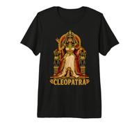 Cleopatra Antico Egitto Regina Faraone Egiziano Maglietta Premium