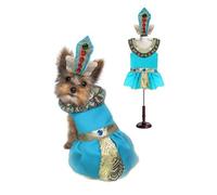 Cleopatra Cane Costumi - Abito Your Cani come Ingioiellato Egiziano Principessa
