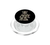 Cleopatra lupo mannaro suonare la chitarra egiziana Egitto musica gotica PopSockets PopGrip per MagSafe