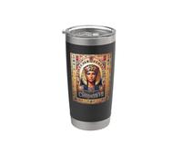 Cleopatra VII Regina dell'Antico Egitto Bicchiere termico in acciaio inox doppia parete