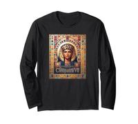 Cleopatra VII Regina dell'Antico Egitto Maglia a Manica