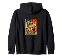 Cleopatra VII Storia dell'antico Egitto Felpa con Cappuccio
