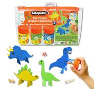 Cléopâtre Astuccio Creativo Dinosauro, Multicolore, 25x15cm