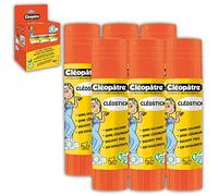 CLEOPATRE BA21X6 - Scatola di 6 Cleostick BA21 bastone colla bianca 21 g