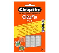 Cléopâtre - CleoFix - Confezione da 72 pastiglie adesive riposizionabili bianche