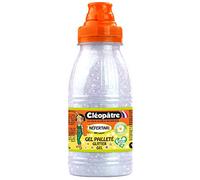 CLEOPATRE - Gel glitterato neve in formato 250 ml, blu con effetti olografici