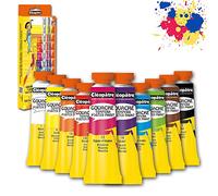 Cléopâtre, Multicolore BL10PGN10-Confezione tubetti di guazzi, 11 x 1,5 x 22 cm, 10 unità (Confezione da 1), 100