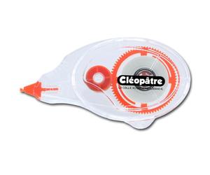 CLÉOPÂTRE - Rullo Correzione Bianco 8 M / 4,2 MM - Ideale per la scuola e l'ufficio - Correzione - Mouse Correttore - Nastro Correttore - Rientro delle classi
