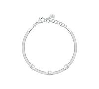 CLEOR Bracciale in acciaio e cristallo