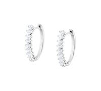 CLEOR Orecchini in argento 925/1000 riciclato e zircone