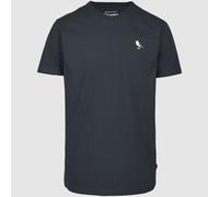 Cleptomanicx Basic " Embro Gabbiano " Uomo T-Shirt Ricamo Cotone Organico
