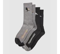 Cleptomanicx Calzini 2Pack " Gabbiano 2 Pacco " Calze Unisex Organico Bio
