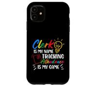 Clerk Is My Name Tracking La frequenza è il mio gioco Custodia per iPhone 11