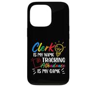 Clerk Is My Name Tracking La frequenza è il mio gioco Custodia per iPhone 13 Pro