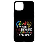 Clerk Is My Name Tracking La frequenza è il mio gioco Custodia per iPhone 15 Plus