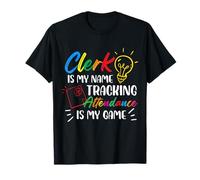 Clerk Is My Name Tracking La frequenza è il mio gioco Maglietta