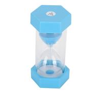 Clessidra 5 minuti Clessidra esagonale a prova di caduta Clessidra Timer per camera dei bambini Compleanno Tè Tavolino Libreria Scaffale Scuola Gioco Ornamento Blu
