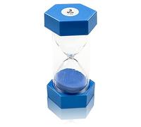 Clessidra a Sabbia, Timer per Bambini, Orologio Decorativo da 3 Minuti - Perfetto per Casa, Classe, Cucina, Giochi, Ufficio - Blu