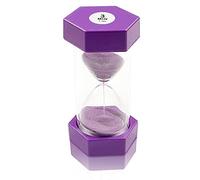 Clessidra a Sabbia, Timer per bambini, Sabbia Timer, Timer da Cucina Orologi Decorazione Time Management, Clessidre colorate, Perfette in Casa,Classe,Cucina, Giochi Ufficio Timer, 3 minuti, Viola