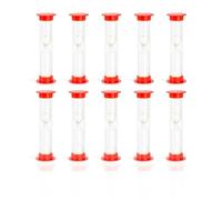 Clessidra Bambini 1min x10 Clessidra 1 Minuto Piccola Plastica - Mini Clessidre Istruzione Scuola per Bambini Clessidra Lavaggio Denti Bambini Giochi da Tavolo Mini Timer 60 Secondi ✮GARANZIA A VITA✮
