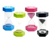 Clessidra Bambini, Clessidra Set, Orologio a Clessidra Bambini, Timer da Cucina 3/5/20/30 minuti, Adatto per Giochi, Cucina, Sport, Decorazioni per la Casa, Giochi Ufficio Timer, 4 Pezzi