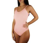 Clessidra Body Spalla Stretta Donna in Cotone Elasticizzato Made in Italy, Bodysuit, Cotone, Body Donna, Sottogiacca, Top, Body E-1211/C