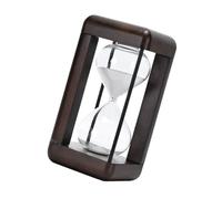Clessidra decorativa, stile classico, con sabbia bianca o nera, per cucina e studio, design moderno