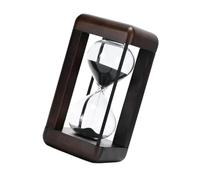 Clessidra decorativa, stile classico, con sabbia bianca o nera, per cucina e studio, design moderno