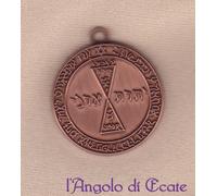 CLESSIDRA DI VENERE amuleto talismano amore sentimenti ottone col. rame