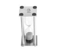 Clessidra Metallo 3min Sabbia grigio Home