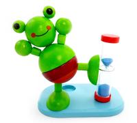 Clessidra per bambini a tema rana con portaspazzolino