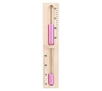 Clessidra per sauna 15 minuti clessidra con sabbia rotante orologio da 15 minuti in legno bianco sabbia, Reloj De Hear resistente in legno Clessidra per sauna