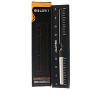 Clessidra per sauna in alluminio Bilovit, nero - 1 pezzo