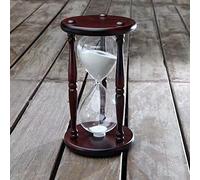 Clessidra,Timer a Clessidra 60 Minuti,Timer di Sabbia a Clessidra in Legno,Utilizzato per l'arredamento a Clessidra per Camera da Letto dell'ufficio,Piano del Tavolo, Aula