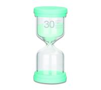 Clessidre, Clessidre Timer a Colorato, Assistente di Gestione del Tempo, 30 Minuti Sandglass Sand Clock, Timer per Uova, Può Essere Utilizzato Per Lavoro, Studio, Fitness, Cucina, Feste, Verde