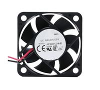 CLEUFWKO 5015 Afb0512hhb 12v 0.20a 5cm Ventola di Raffreddamento for Server a Doppia Sfera